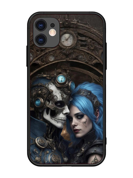 iPhone 11 Skeleton & Devil Girl