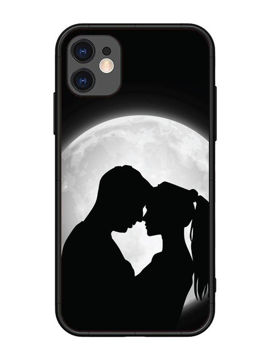 iPhone 11 Couple on Moon