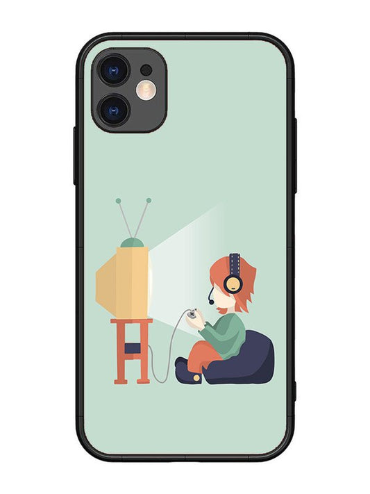 iPhone 11 Kid Playing Game