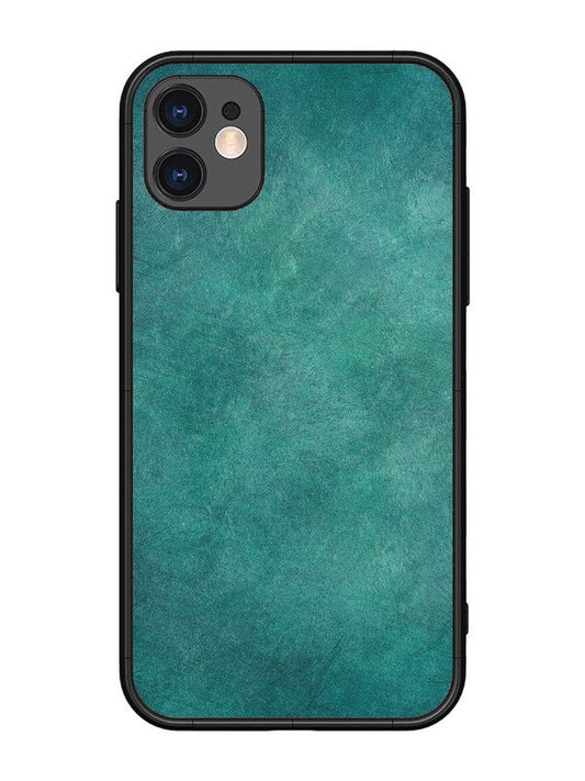 iPhone 11 Jungle green with Scratches Marble