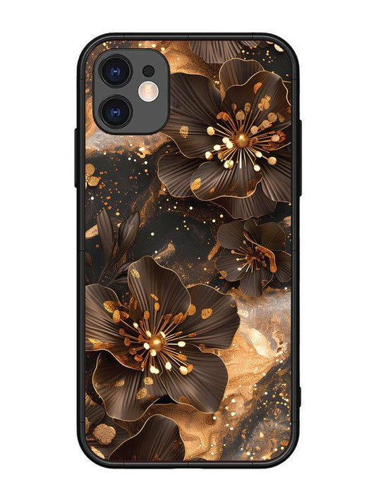 iPhone 11 Golden Flowars
