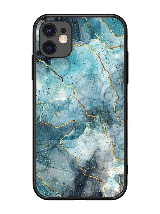iPhone 11 Oceanic Golden Strip Marble