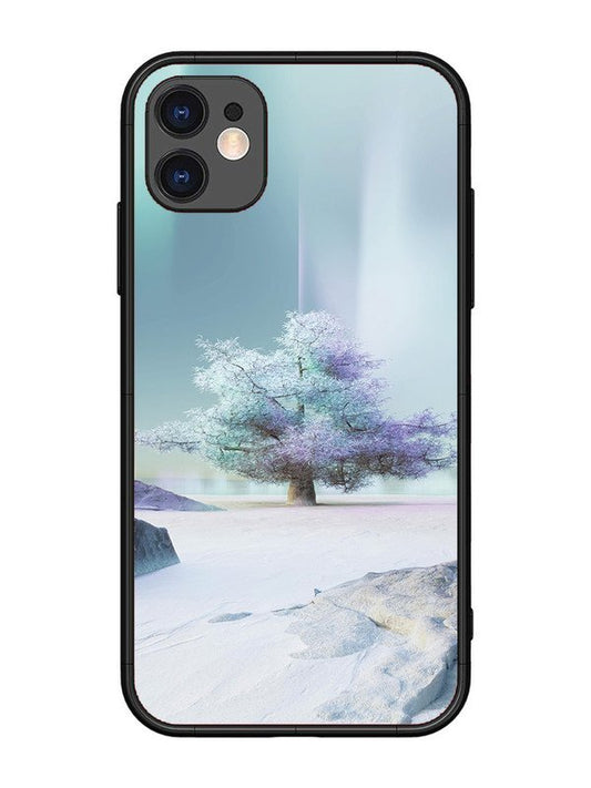 iPhone 11 Tree on lceland