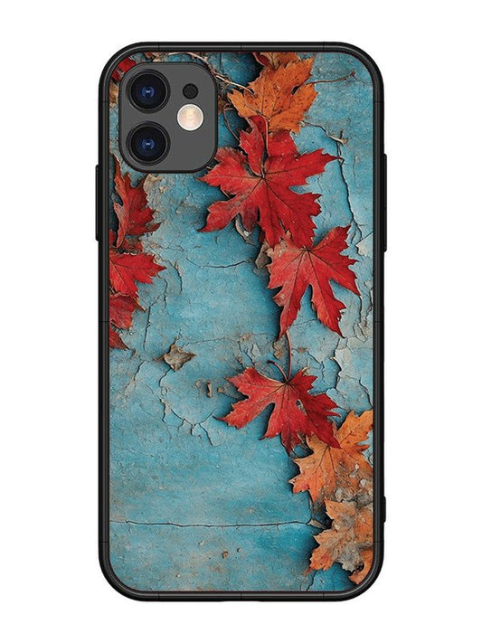 iPhone 11 Autumn Leafs Marble