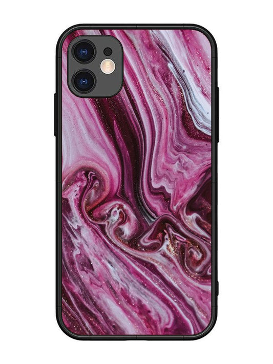 iPhone 11 Pink Flood Marble