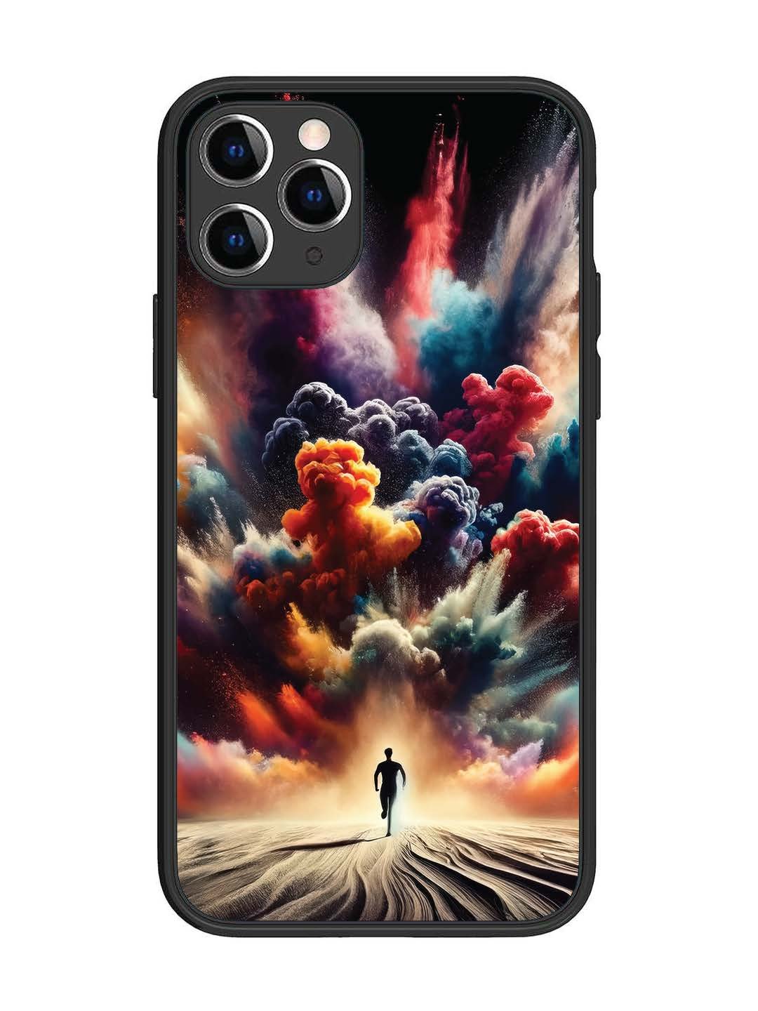 iPhone 11 Pro colorful-blast-explosion