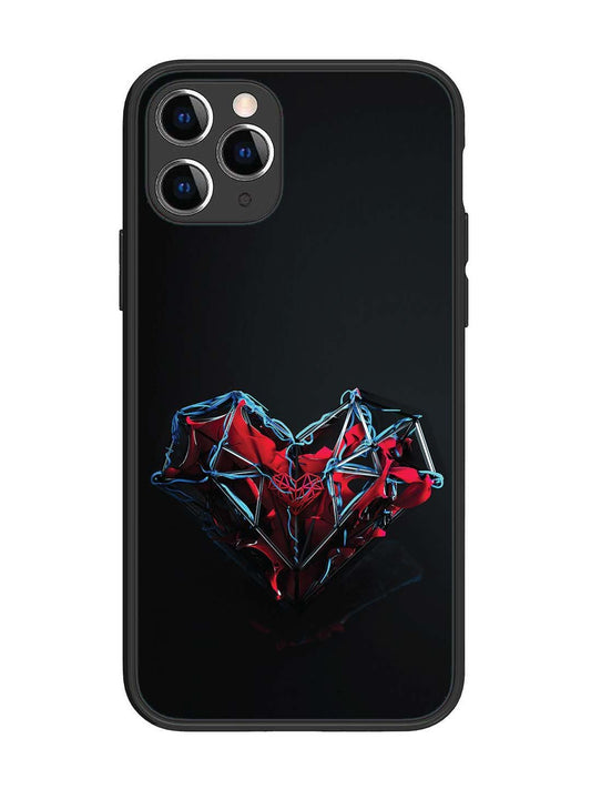 iPhone 11 Pro heart-abstract