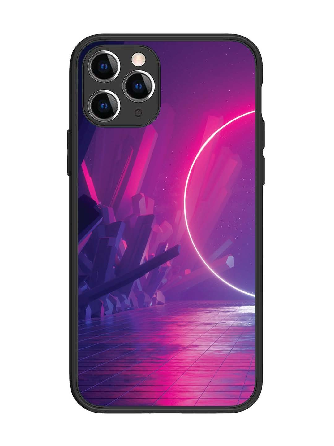 iPhone 11 Pro abstract with Neon Light