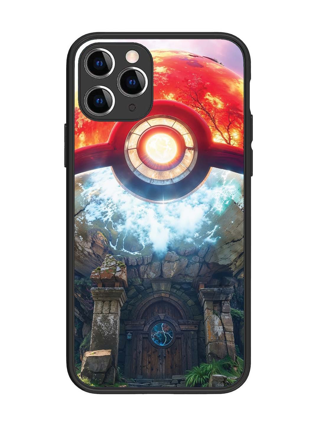 iPhone 11 Pro Cartoon-ball-house-anime