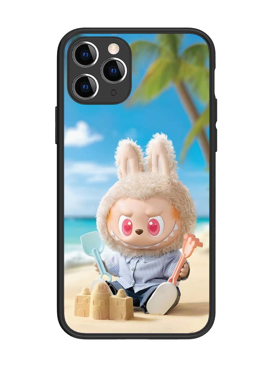 iPhone 11 Pro Labubu at the Beach