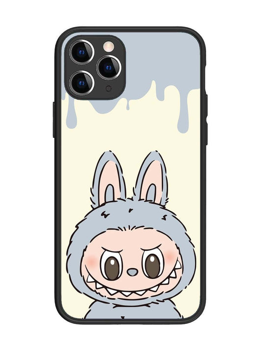 iPhone 11 Pro Labubu Closeup Blue