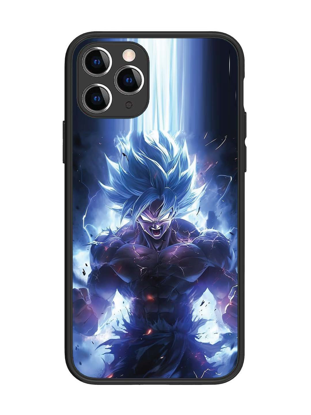 iPhone 11 Pro Super Saiyan Blue and Angry