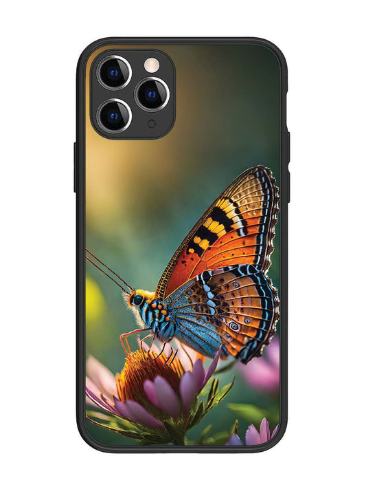 iPhone 11 Pro Golden Hour Monarch Butterfly