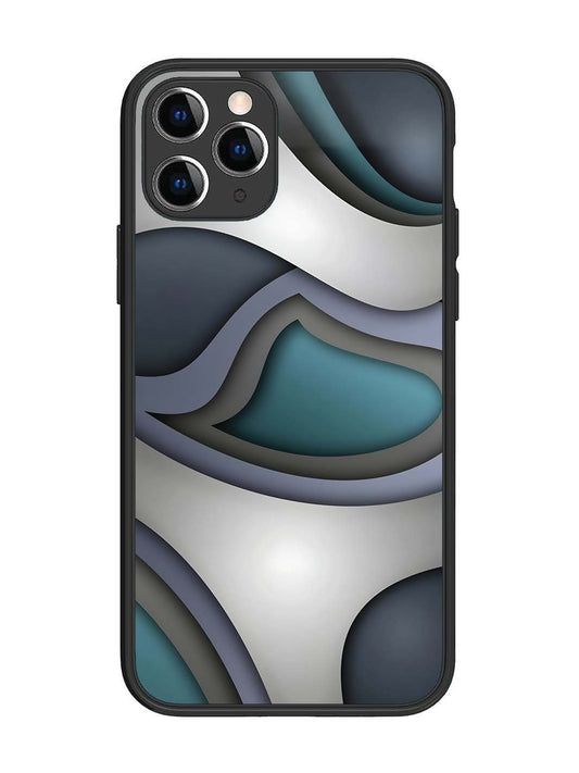 iPhone 11 Pro Slate Blue Gradient Wave