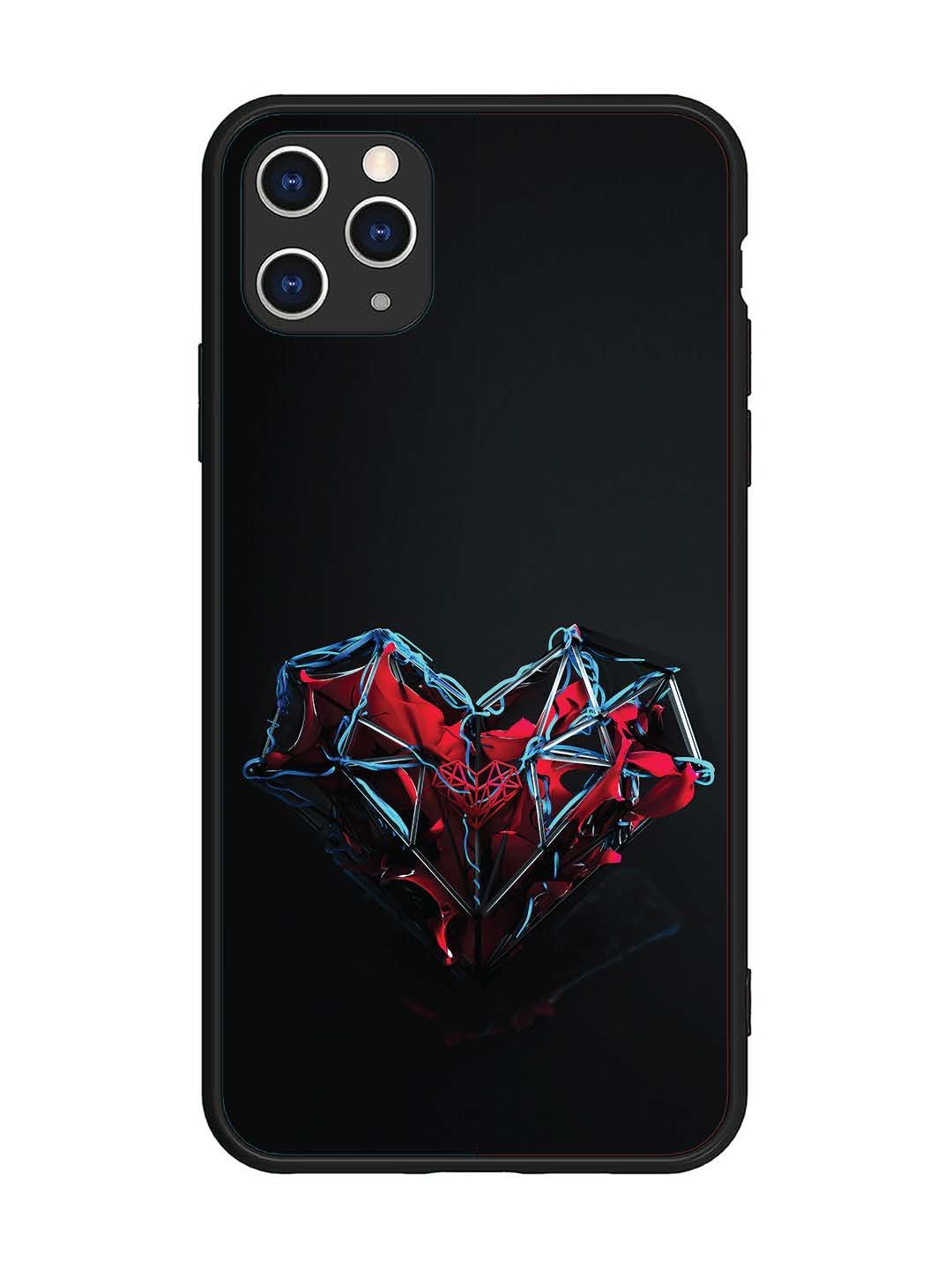 iPhone 11 Pro Max heart-abstract