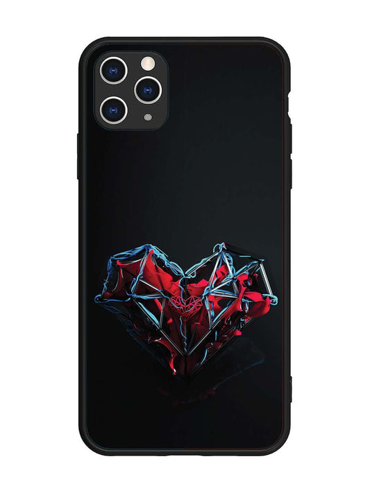 iPhone 11 Pro Max heart-abstract