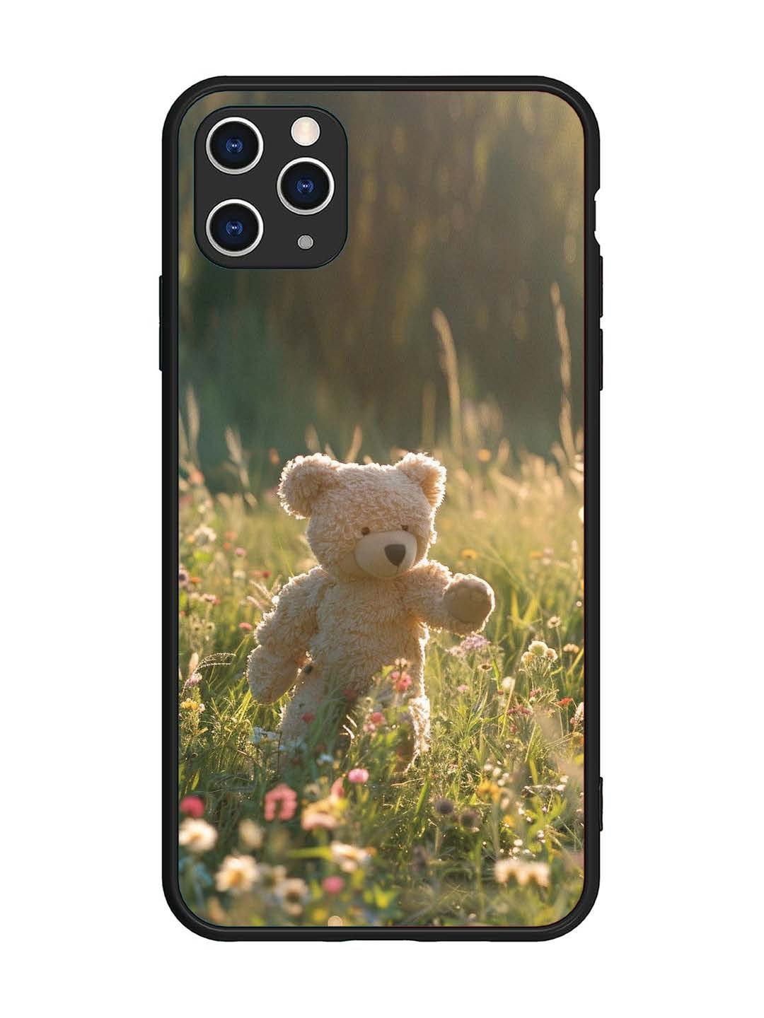 iPhone 11 Pro Max Teddy Bear Outdoors