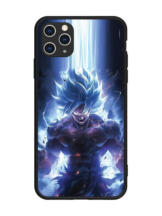 iPhone 11 Pro Max Super Saiyan Blue and Angry