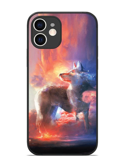 iPhone 12 wolf-fantasy-animal