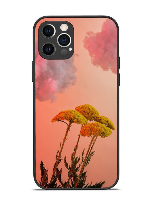 iPhone 12 Pro Floral Sunset Blossom Sky