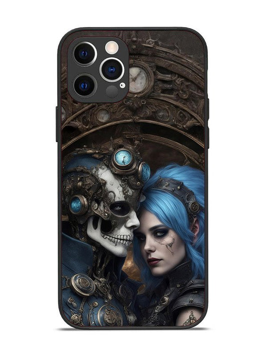 iPhone 12 Pro Skeleton & Devil Girl