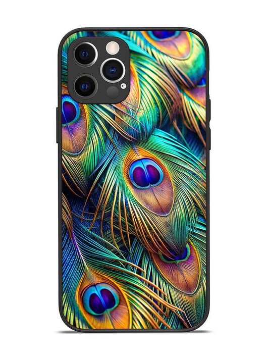 iPhone 12 Pro peacock feather