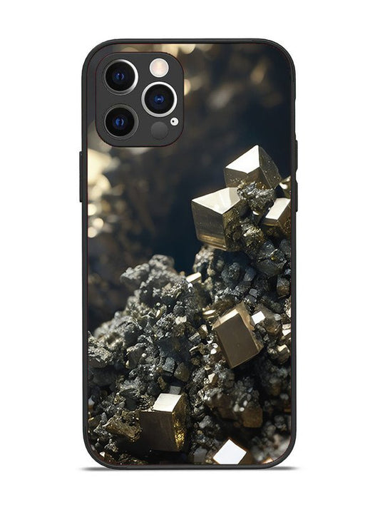 iPhone 12 Pro Gold Crystals
