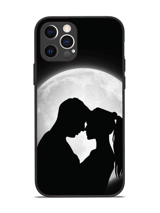 iPhone 12 Pro Couple on Moon