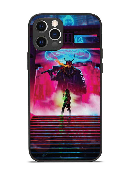 iPhone 12 Pro Cyberpunk Yokai Monster