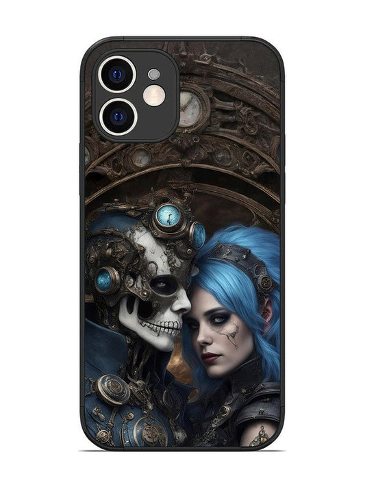 iPhone 12 Skeleton & Devil Girl