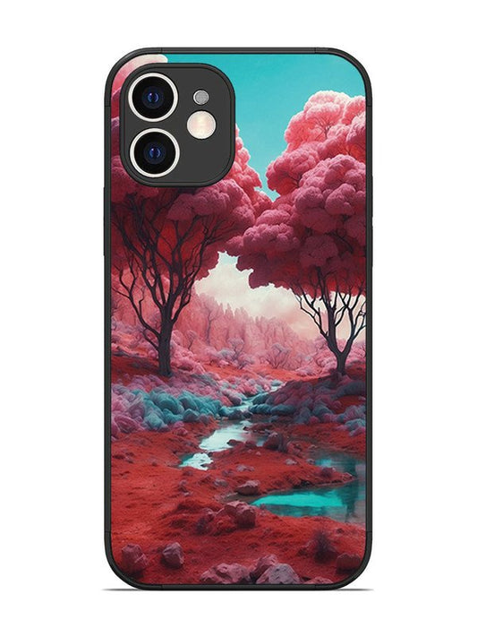 iPhone 12 Pink Forest