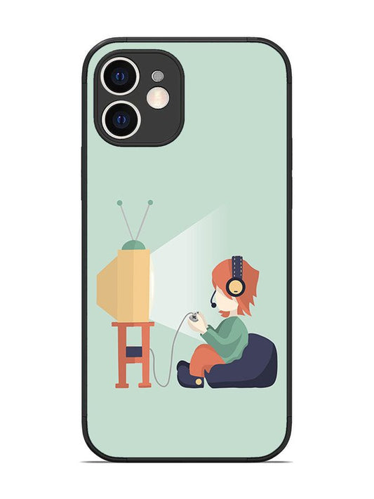 iPhone 12 Kid Playing Game