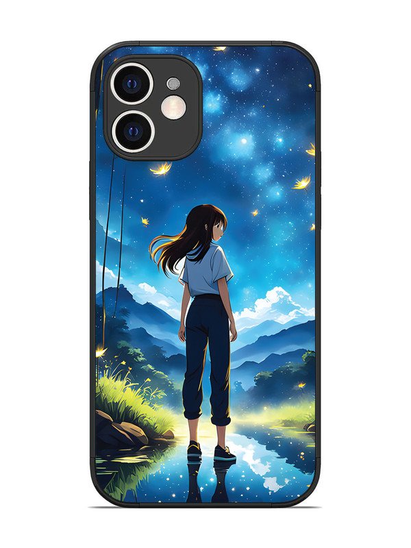 iPhone 12 Girl In Beautiful Forest