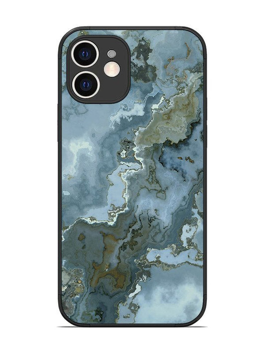 iPhone 12 Celestial Blue Marble 2nd Pattern