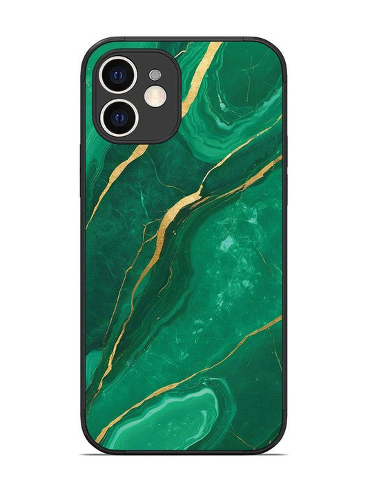 iPhone 12 Citrus Green Marble