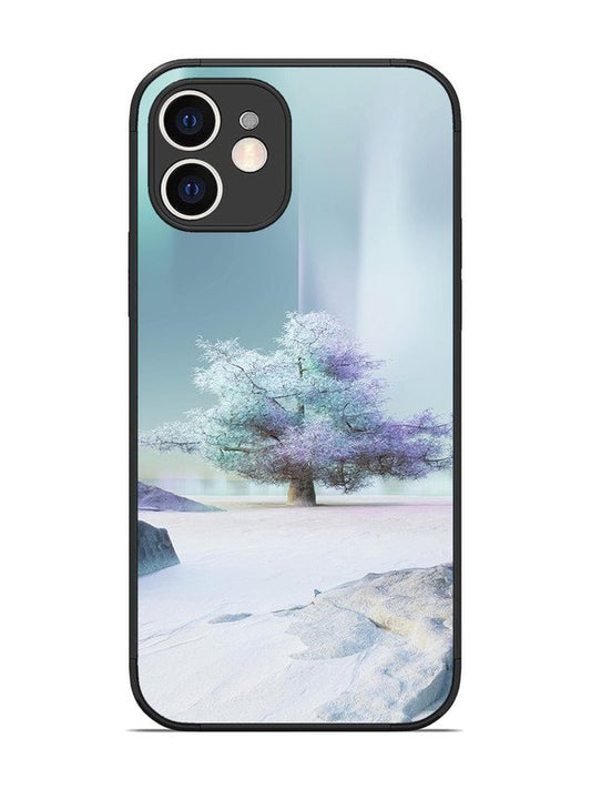 iPhone 12 Tree on lceland