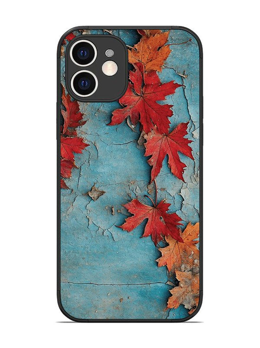 iPhone 12 Autumn Leafs Marble