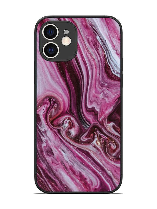 iPhone 12 Pink Flood Marble