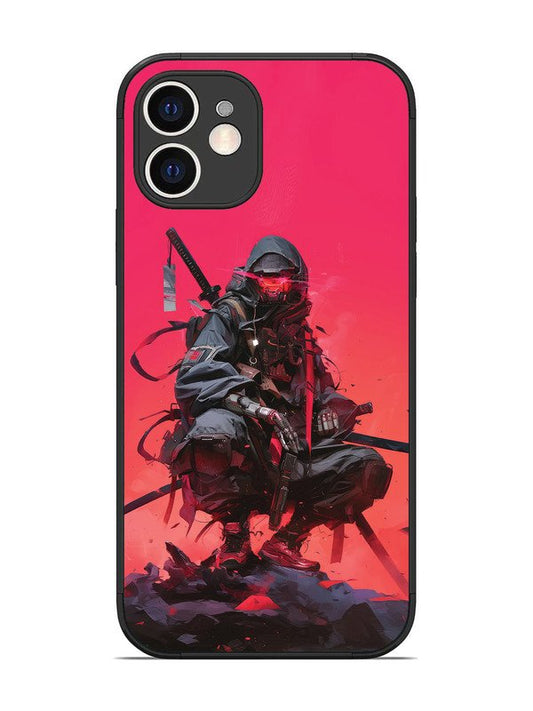 iPhone 12 Cyberpunk Ninja Katana
