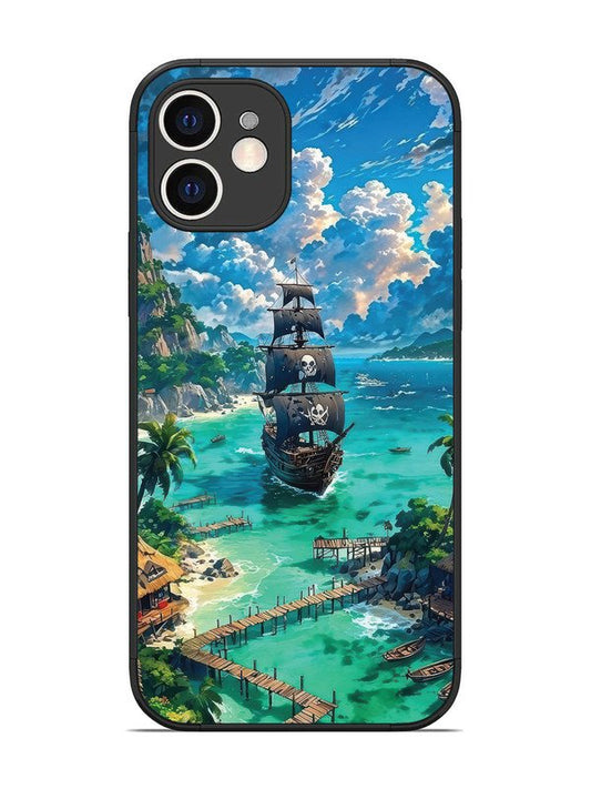 iPhone 12 Pirate Ship Island