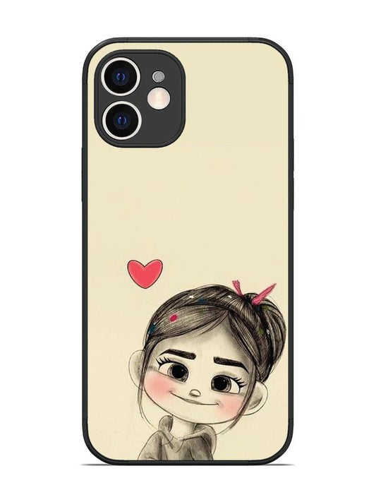 iPhone 12 Cute Girl Looking at You