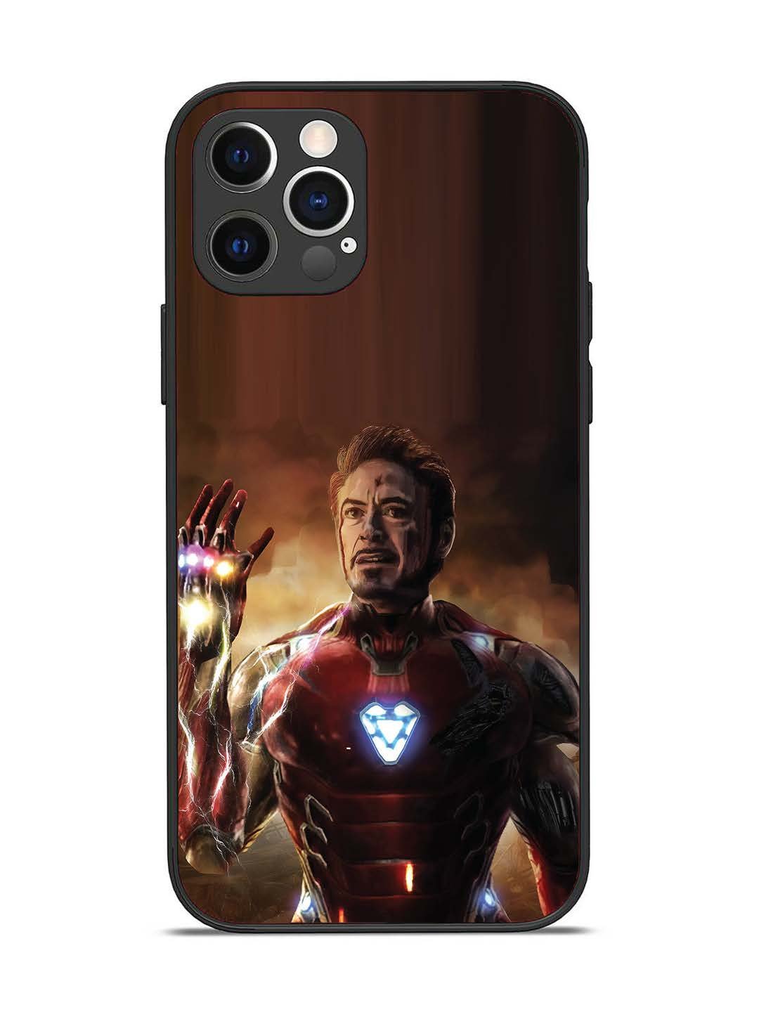 iPhone 12 Pro iron man inifinity stones