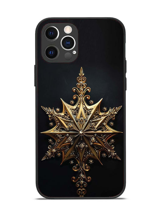 iPhone 12 Pro Ornate Golden Star