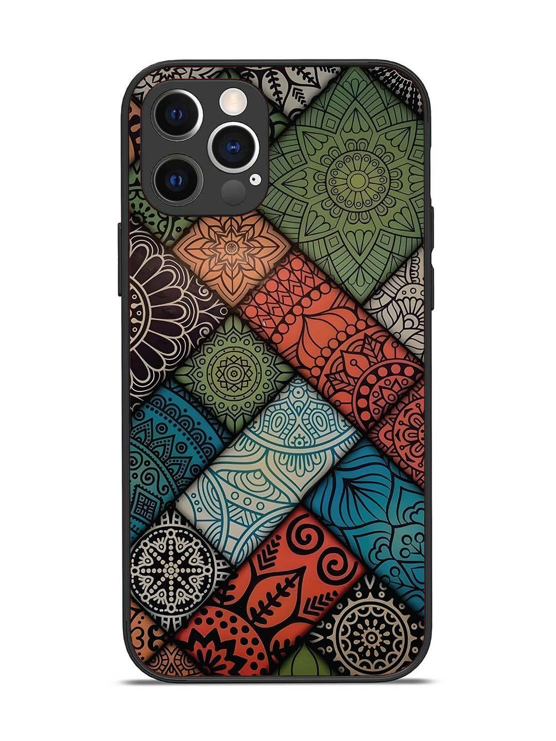 iPhone 12 Pro Kaleidoscope Tile Art