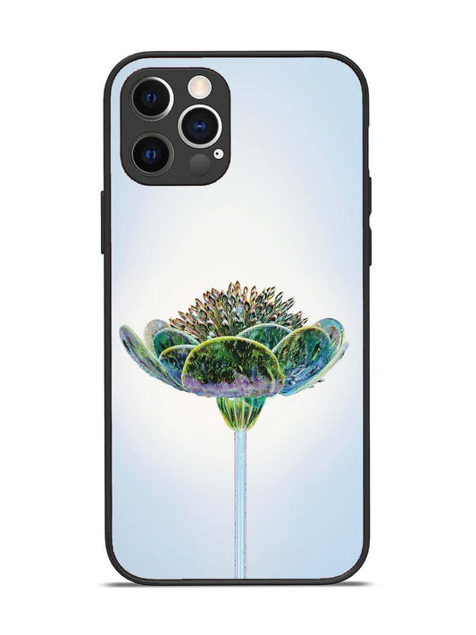 iPhone 12 Pro Liquid Glass Chromatic Flower