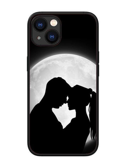 iPhone 13 Couple on Moon