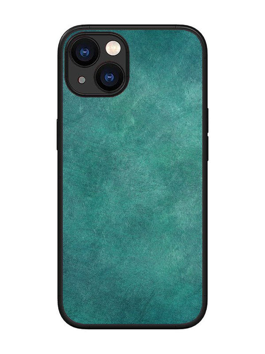 iPhone 13 Jungle green with Scratches Marble