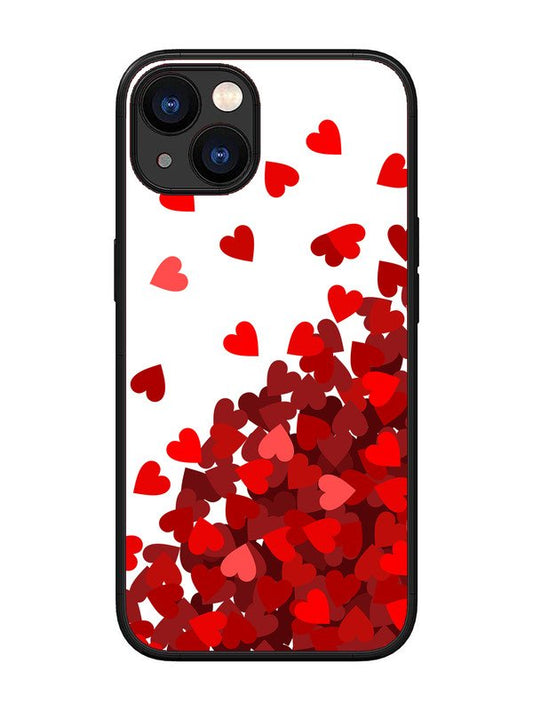 iPhone 13 Red Hearts