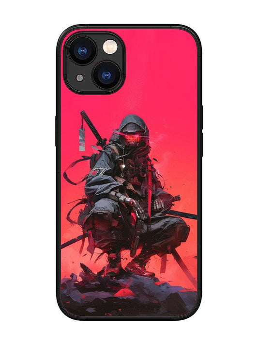 iPhone 13 Cyberpunk Ninja Katana