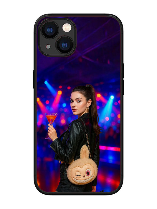 iPhone 13 Girl with Labubu Purs